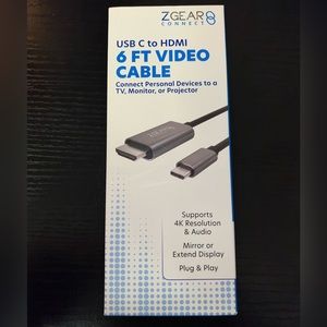 USB C to HDMI Cable